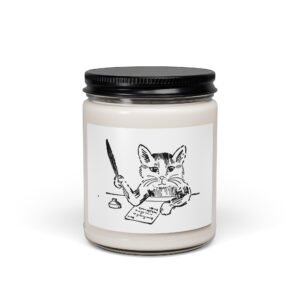 Scented soy candle